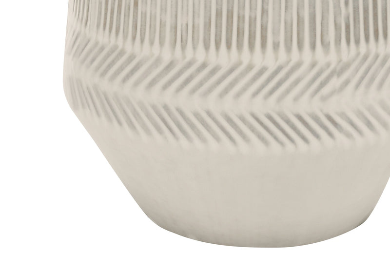 33\" Cream Ceramic Table Lamp