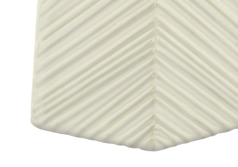 29\" White Ceramic Table Lamp