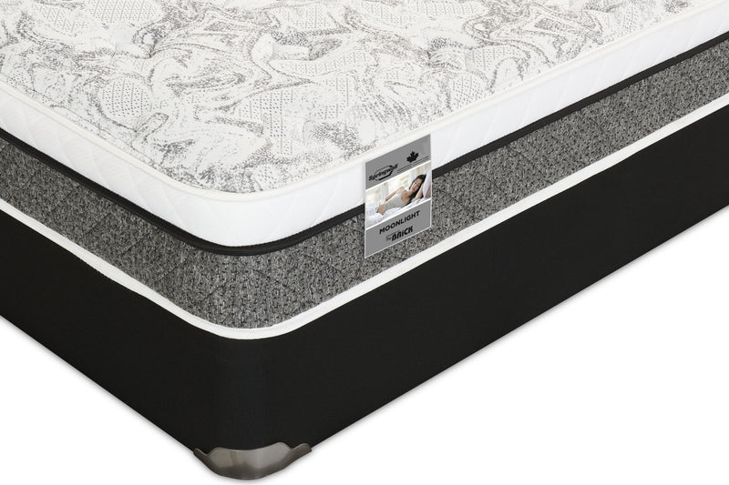 Springwall Moonlight Eurotop Plush Queen Mattress Set