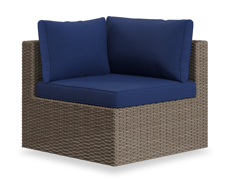 Naples 5-Piece Patio Set - Blue