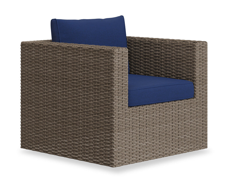 Naples 7-Piece Patio Set - Blue