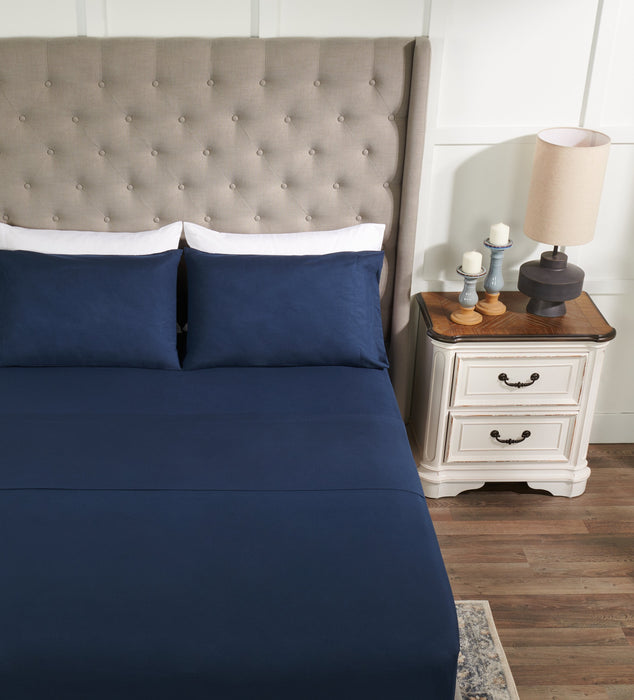 Masterguard® Ultra Advanced 4-Piece King Sheet Set - Navy