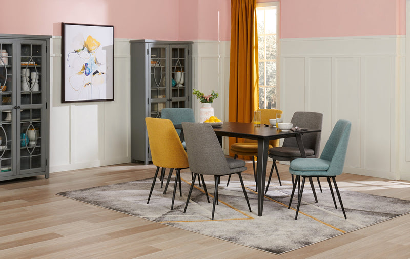 Athena Curio Cabinet - Grey