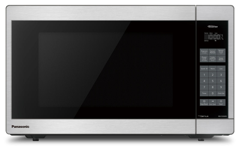 Panasonic 1.3 Cu. Ft. 1,200 W Genius® Countertop Microwave - NNSC669SC