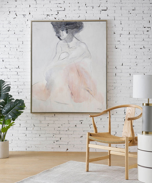 Framed Intimate Portrait Canvas - 45” x 55” 