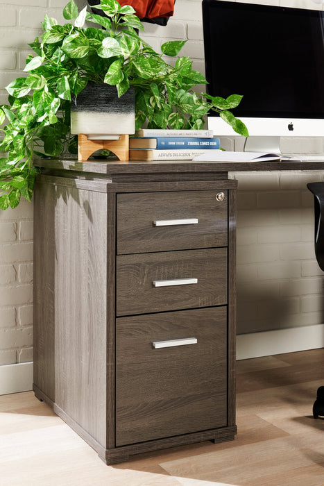 Oliver Corner Desk with Storage and USB Ports - Grey