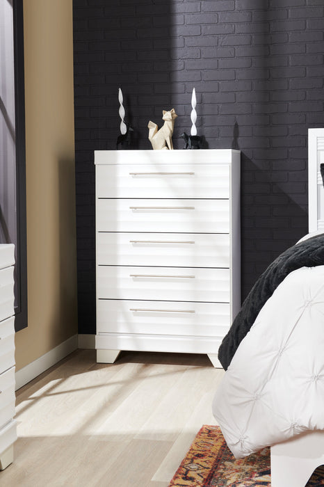 Olivia Chest - White