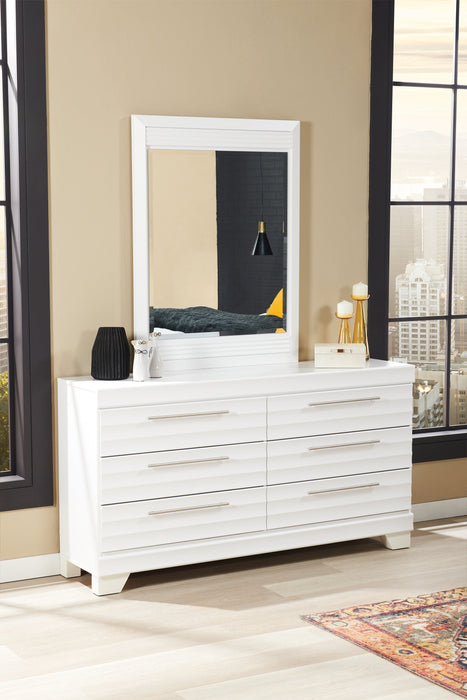 Olivia Mirror - White
