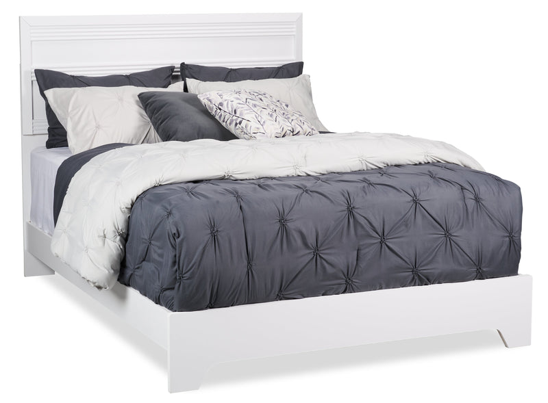 Olivia 5-Piece Queen Bedroom Package - White