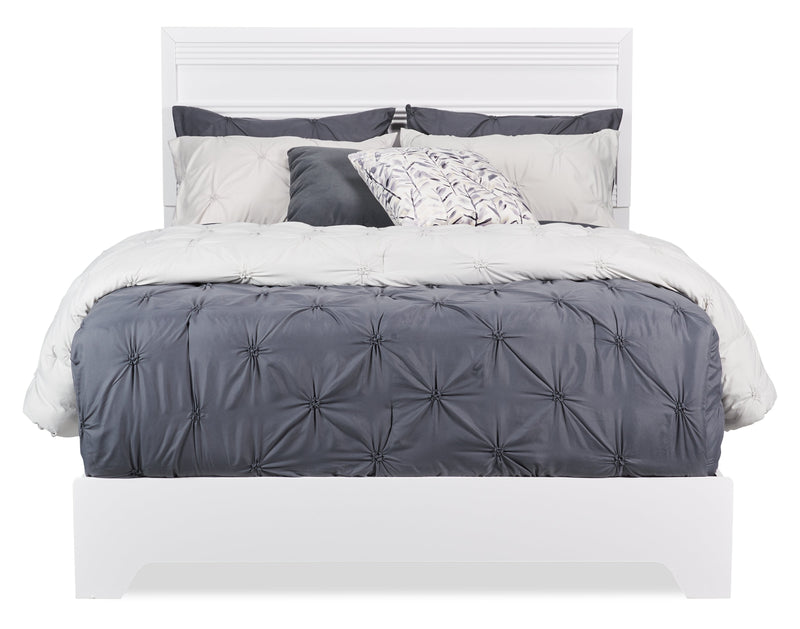Olivia 5-Piece Queen Bedroom Package - White