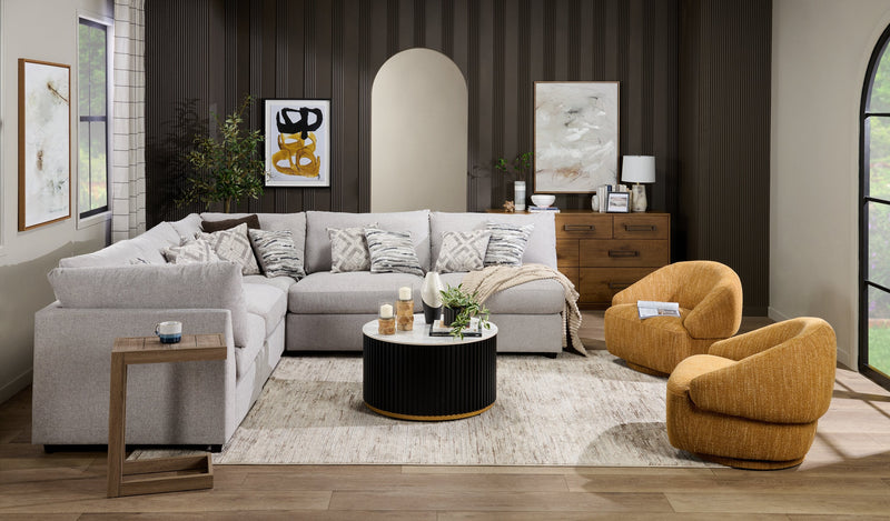 Orrie Chairside Table – Taupe 