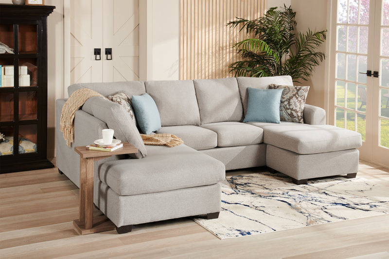 Orrie Chairside Table – Taupe 