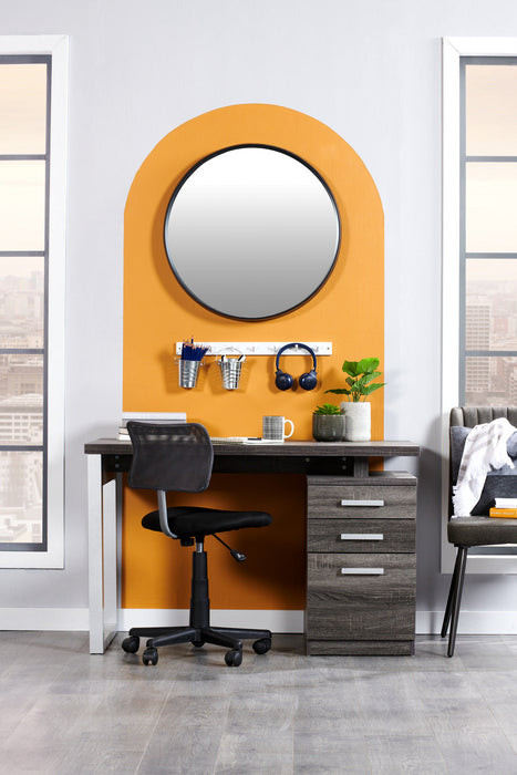 Oscar Reversible Desk - Distressed Grey