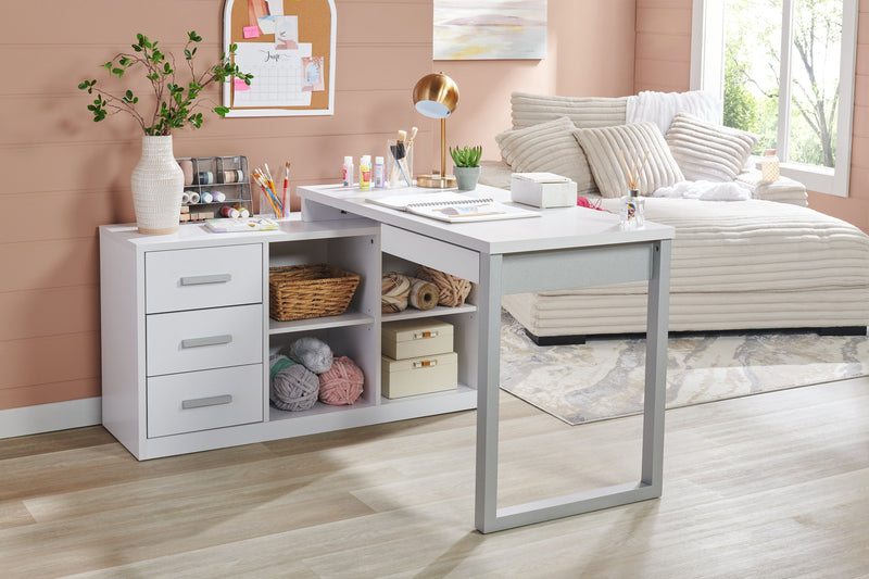 Owen Reversible Corner Desk - White