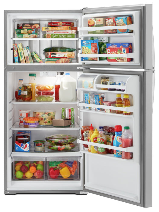 Whirlpool 14 Cu. Ft. Top-Freezer Refrigerator – WRT134TFDM