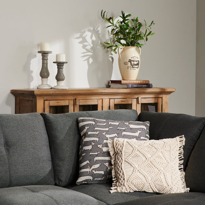 Sofa Lab Accent Pillow - Peppercorn