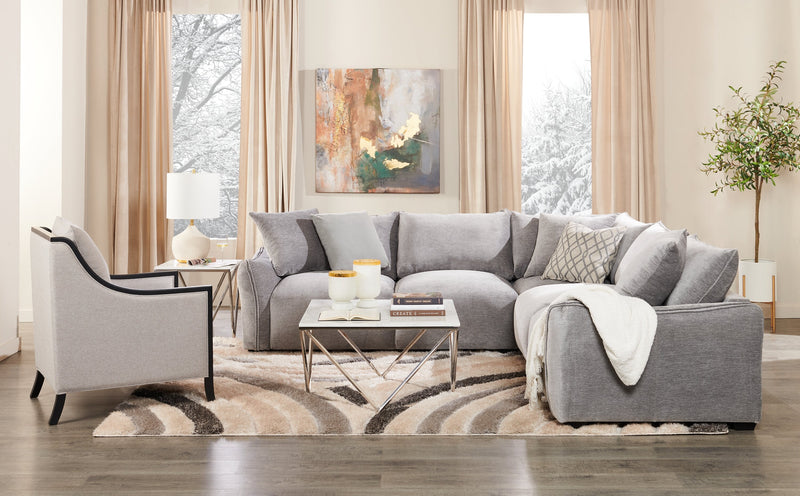 Sofa Lab Accent Pillow - Steel