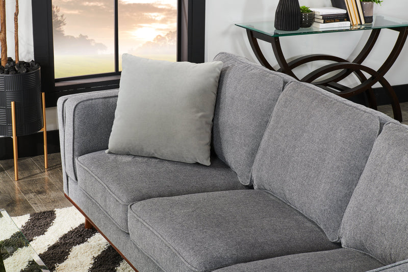 Sofa Lab Accent Pillow - Luxury Silver