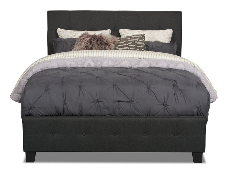 Page Full Bed - Charcoal