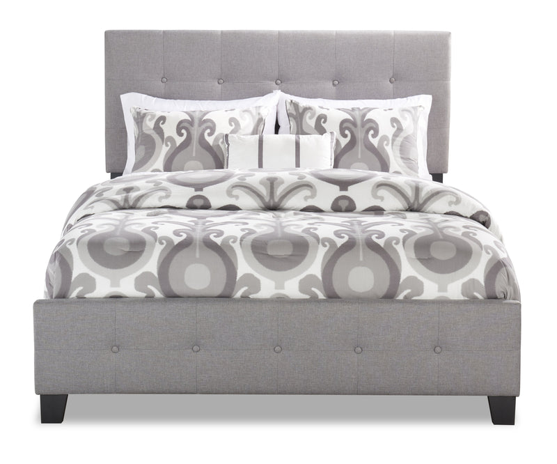 Page King Bed - Grey