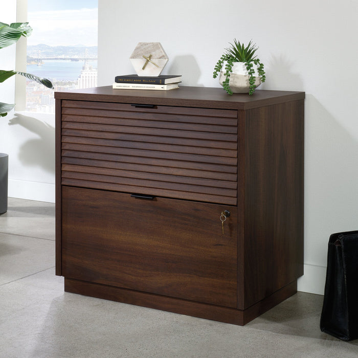 Palo Alto 30.95\" Commercial Grade 2-Drawer Lateral Filing Cabinet - Mahogany