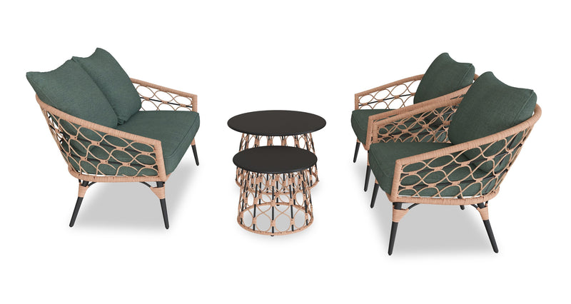 Panama 5-Piece Patio Conversation Set