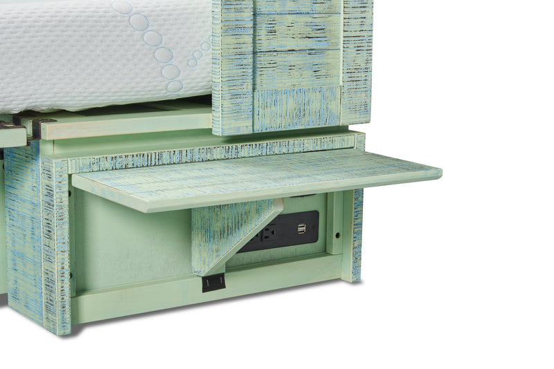 Parker Cabinet Bed - Blue