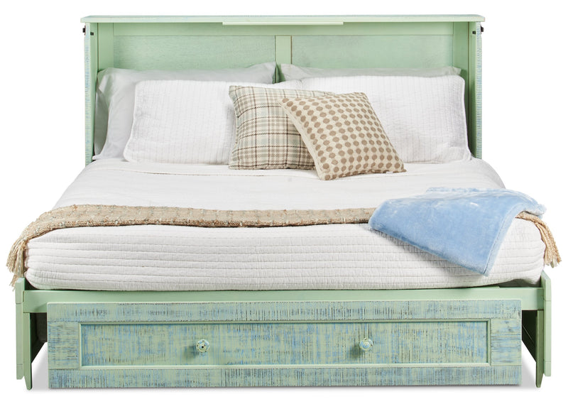 Parker Cabinet Bed - Blue