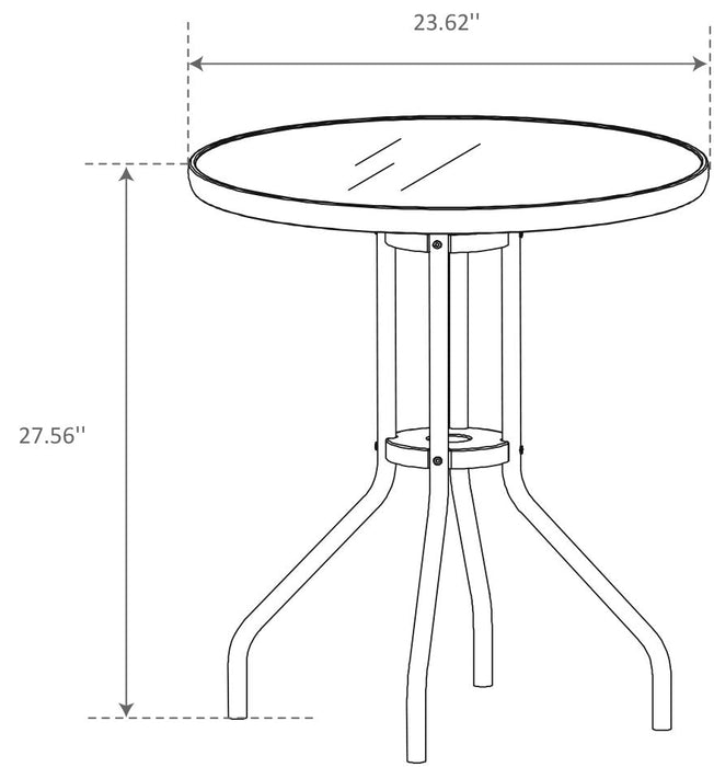 Paris Patio Bistro Table