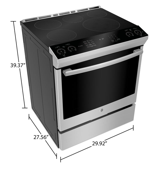 GE Profile 5.3 Cu. Ft. Induction Range - PCHS920YMFS