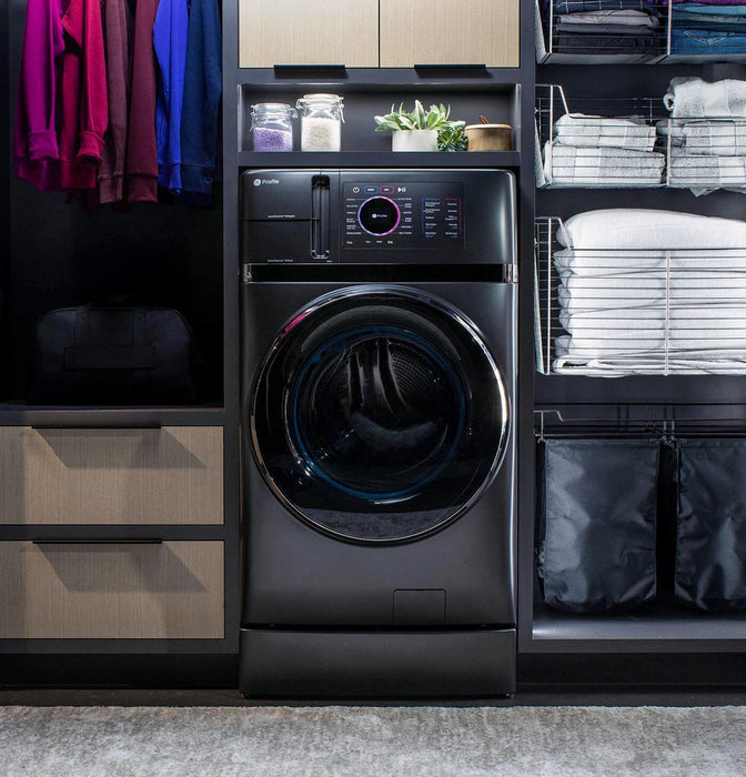 Profile 5.5 Cu. Ft. UltraFast All-in-One Washer/Dryer with Ventless Heat Pump and Pet Hair Removal M… 