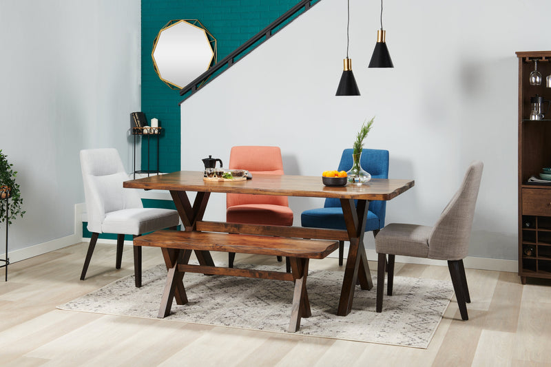 Plum Dining Bench 