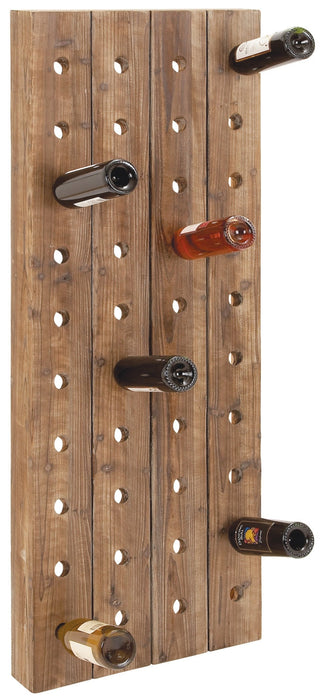 Wood Wine Rack – 21\" x 57\"