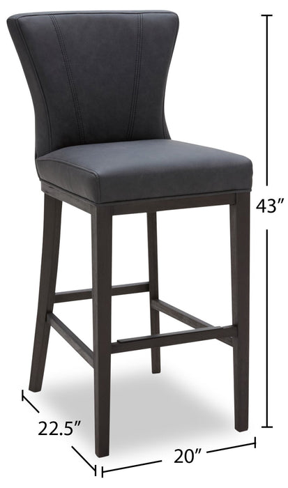Quinn Bar Stool - Grey