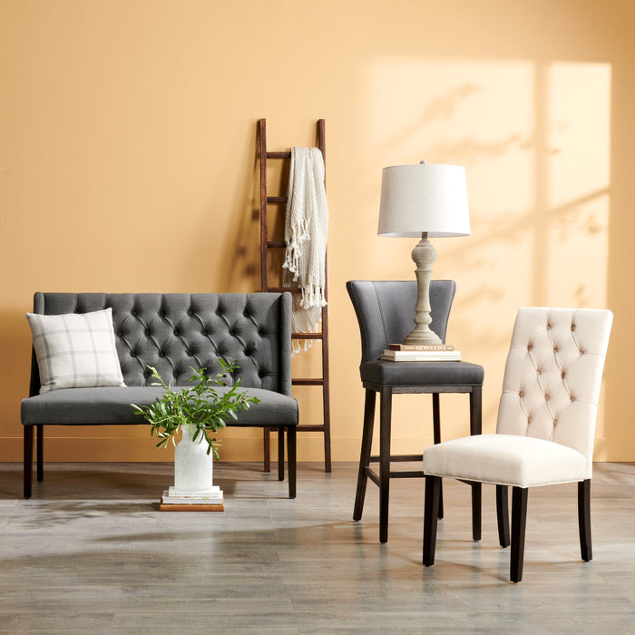 Quinn Counter-Height Stool - Grey