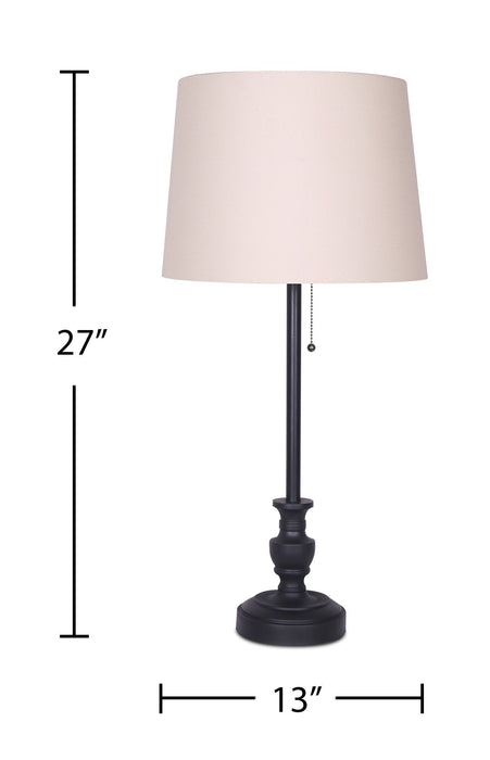 Quinn 3-Piece Floor and Two Table Lamps Set