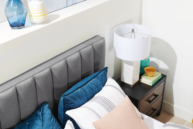 Rain King Platform Bed - Grey