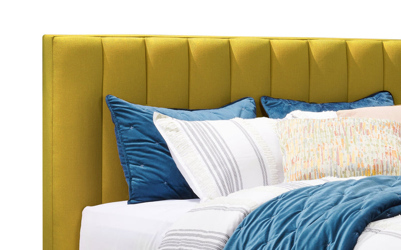 Rain Full Platform Bed - Green