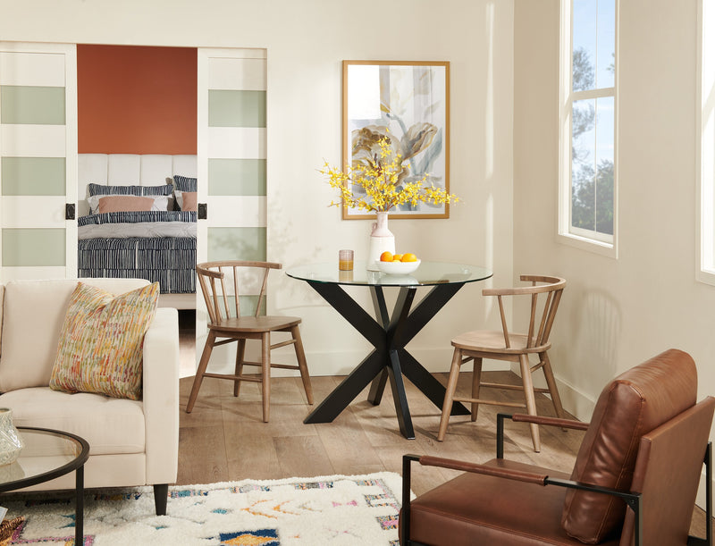 Remi Spindle Dining Chair - Brown