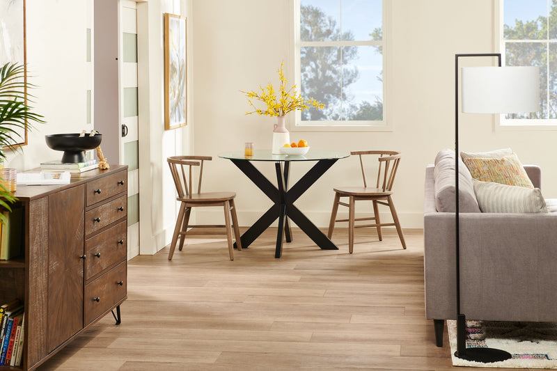 Remi Spindle Dining Chair - Brown