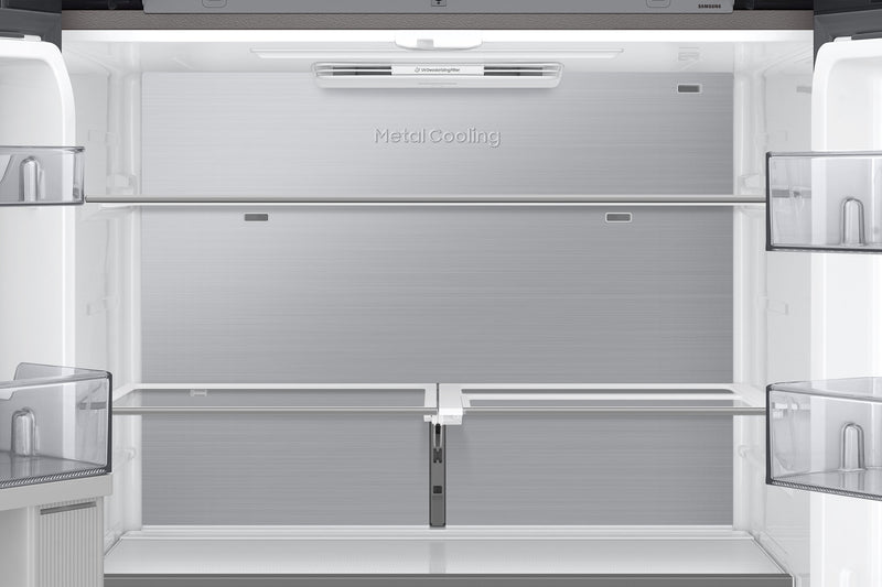 Samsung Bespoke 23 Cu. Ft. 4-Door Flex Refrigerator with Family Hub+™ - RF23DB9900QDAC