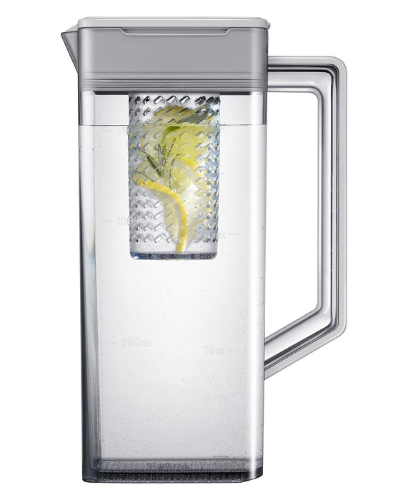 Samsung Bespoke 23 Cu. Ft. 4-Door Flex Refrigerator with Family Hub+™ - RF23DB990012AC