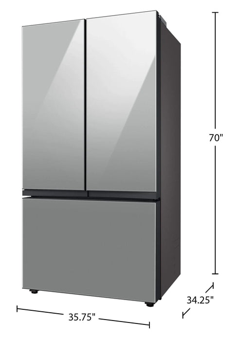 Samsung BESPOKE 30 Cu. Ft. French-Door Refrigerator - RF30BB6200QLAA