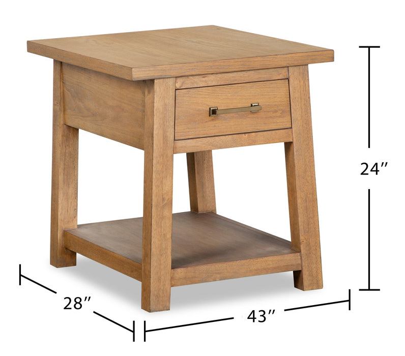 Rhett End Table with Drawer