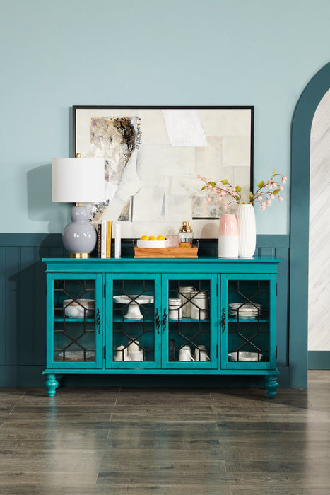 Rigolet Large Accent Cabinet – Blue