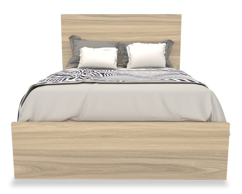 Riley 5-Piece Full Bedroom Set - Natural