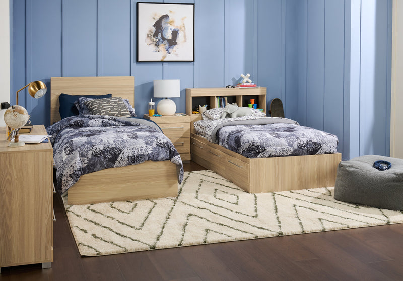 Riley Twin Bed - Natural