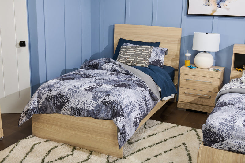 Riley Twin Bed - Natural