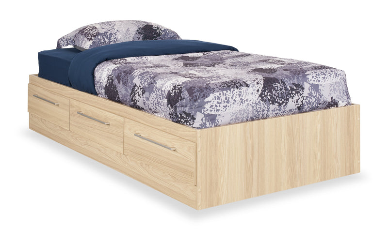 Riley Twin Mates Bed – Natural