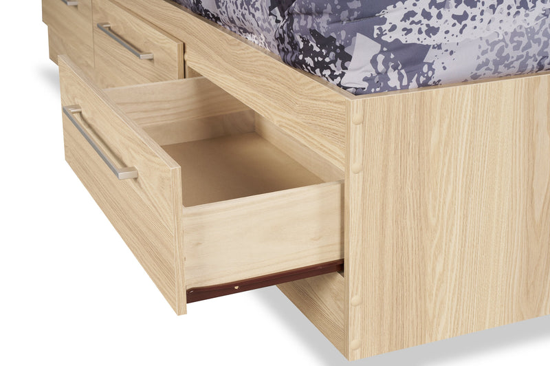 Riley Twin Mates Bed – Natural
